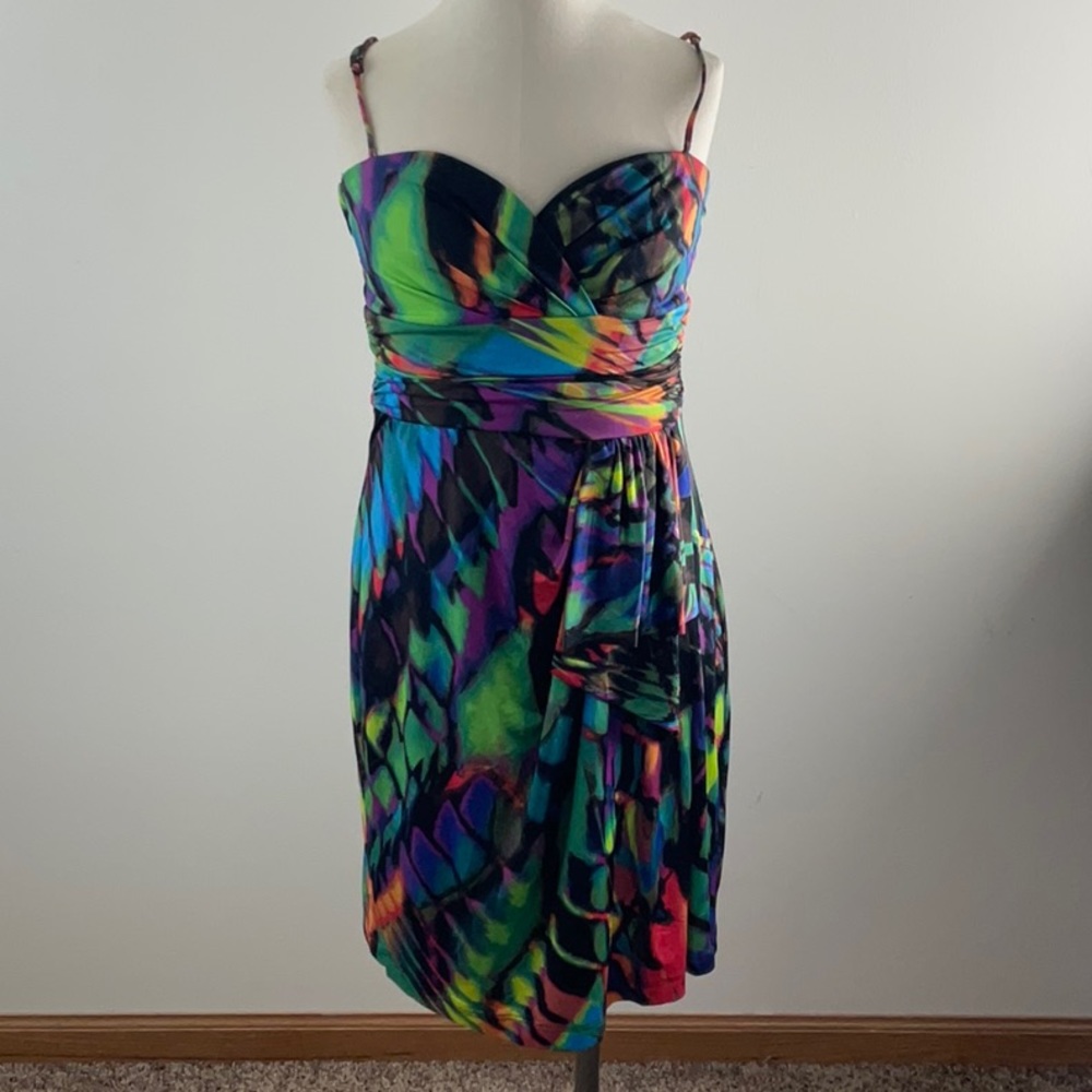 Bisou Bisou by Michele Bohbot - Multi Colored Dress